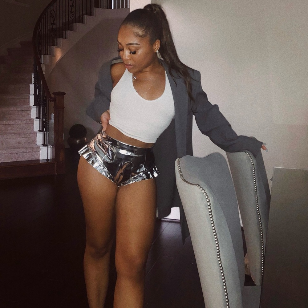 CharWorkRoom High Rise Cheeky Shorts These